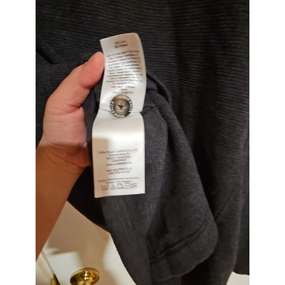 Eddie Bauer Thermal Henley Shirt Mens 2XL Gray Waffle Knit Top Long Sleeve Comfy - Picture 9 of 9